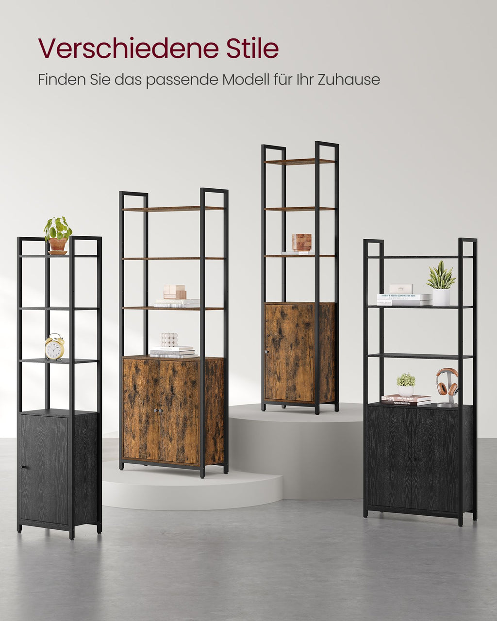 Bücherregal 24 x 40 x 159,5 cm ebenholzschwarz-tintenschwarz