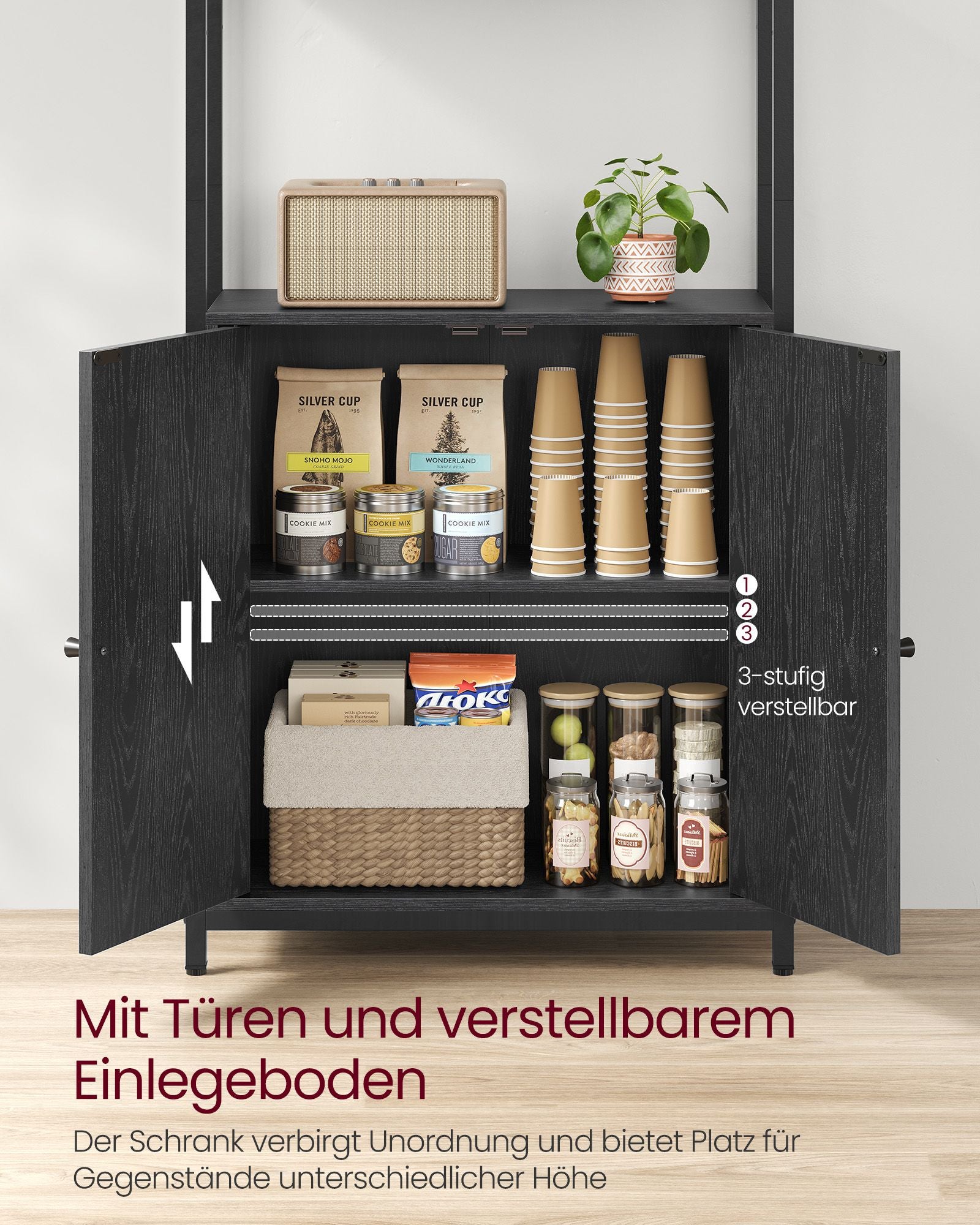 Bücherregal 24 x 60 x 159,5 cm ebenholzschwarz-tintenschwarz