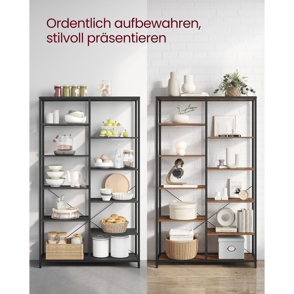 Bücherregal mit 5 Ebenen