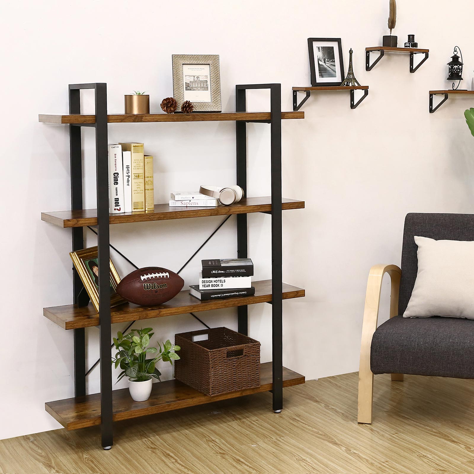 Bücherregal Vintage