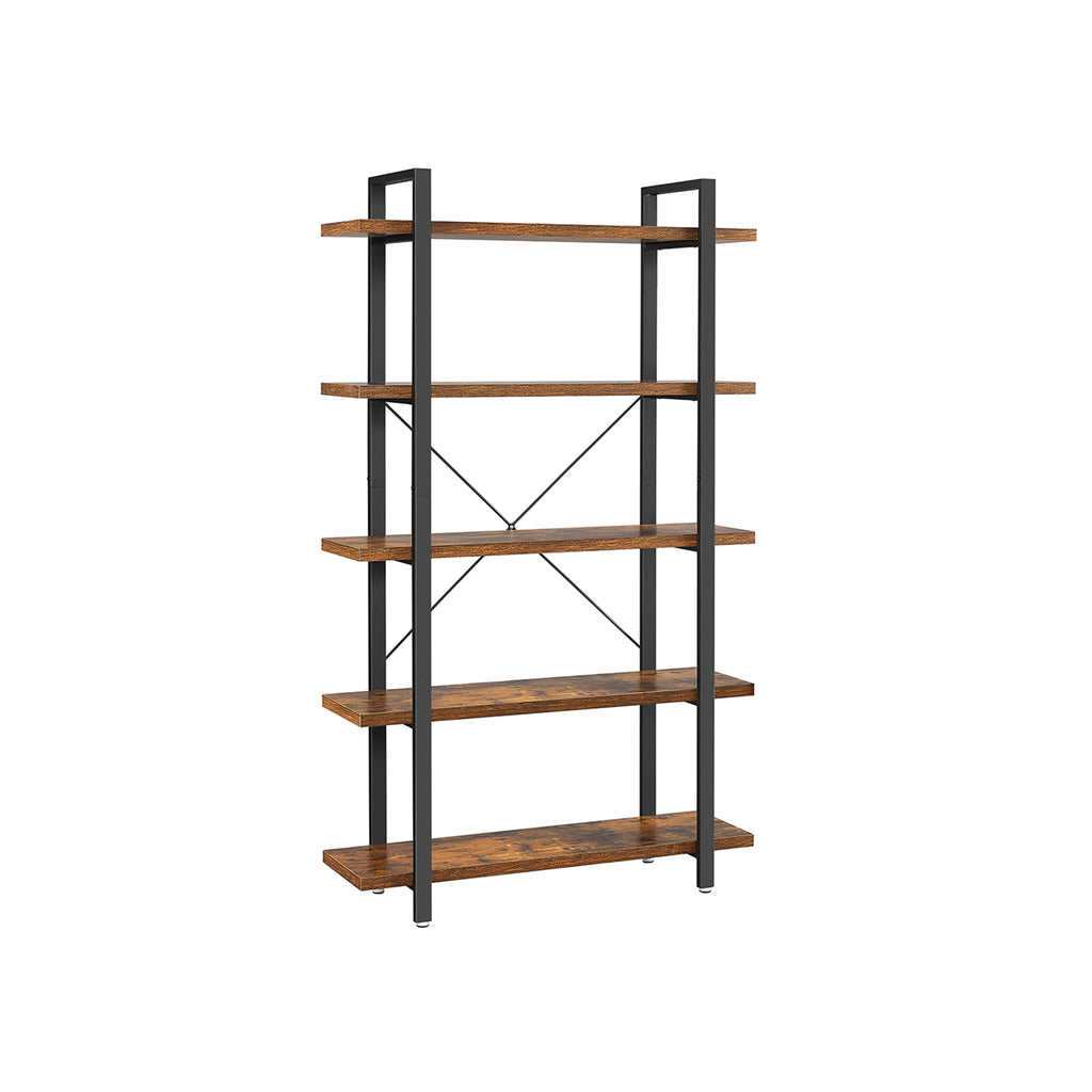Stabiles Standregal mit 5 Regalebenen