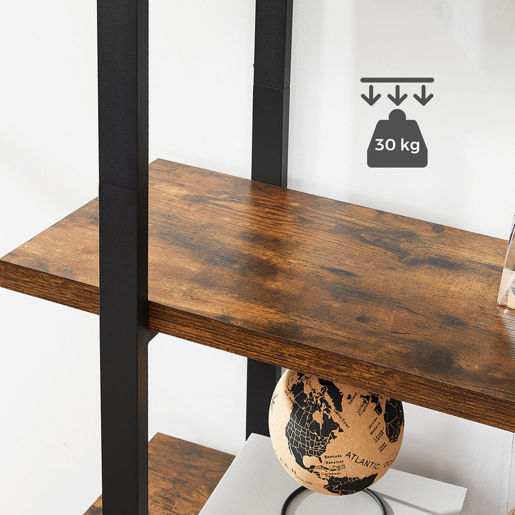 Stabiles Standregal mit 5 Regalebenen