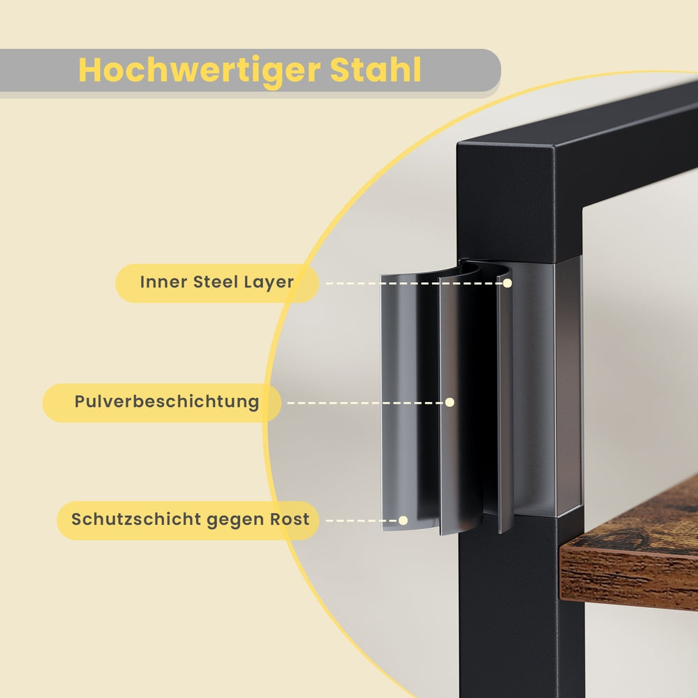 5-stufiges Bücherregal