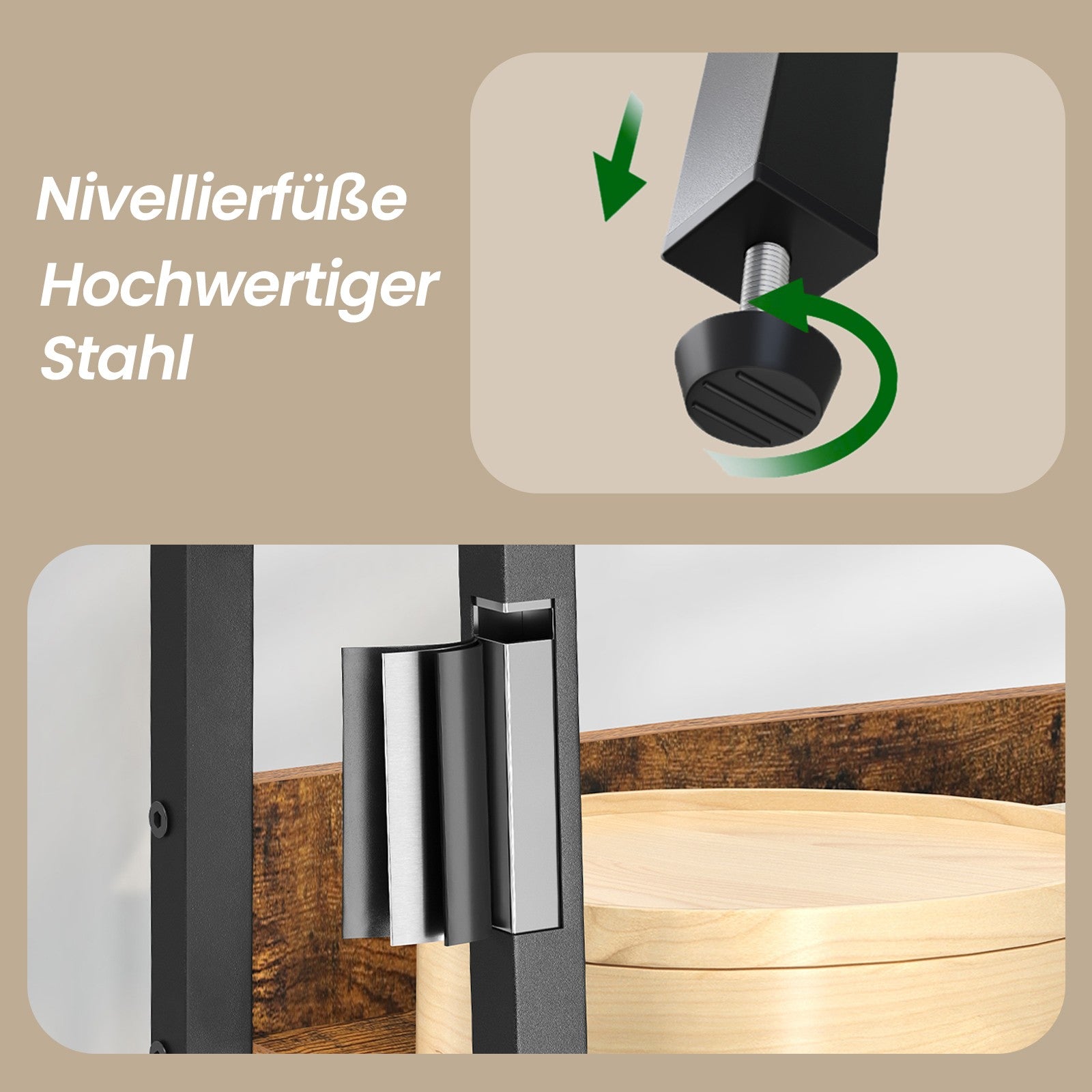 5-stöckiges Bücherregal, Leiterregal, schmales Regal