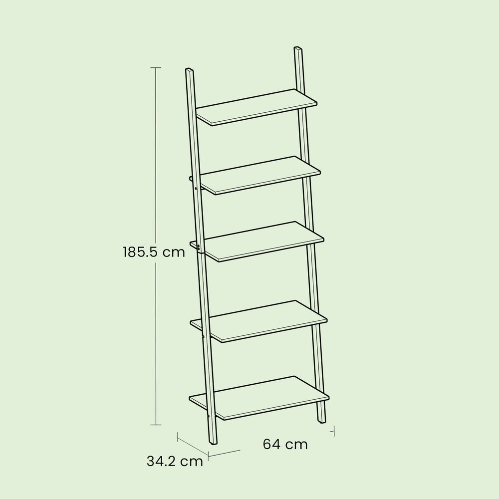 6 stufiges Standregal, Bücherregal, Aufbewahrung