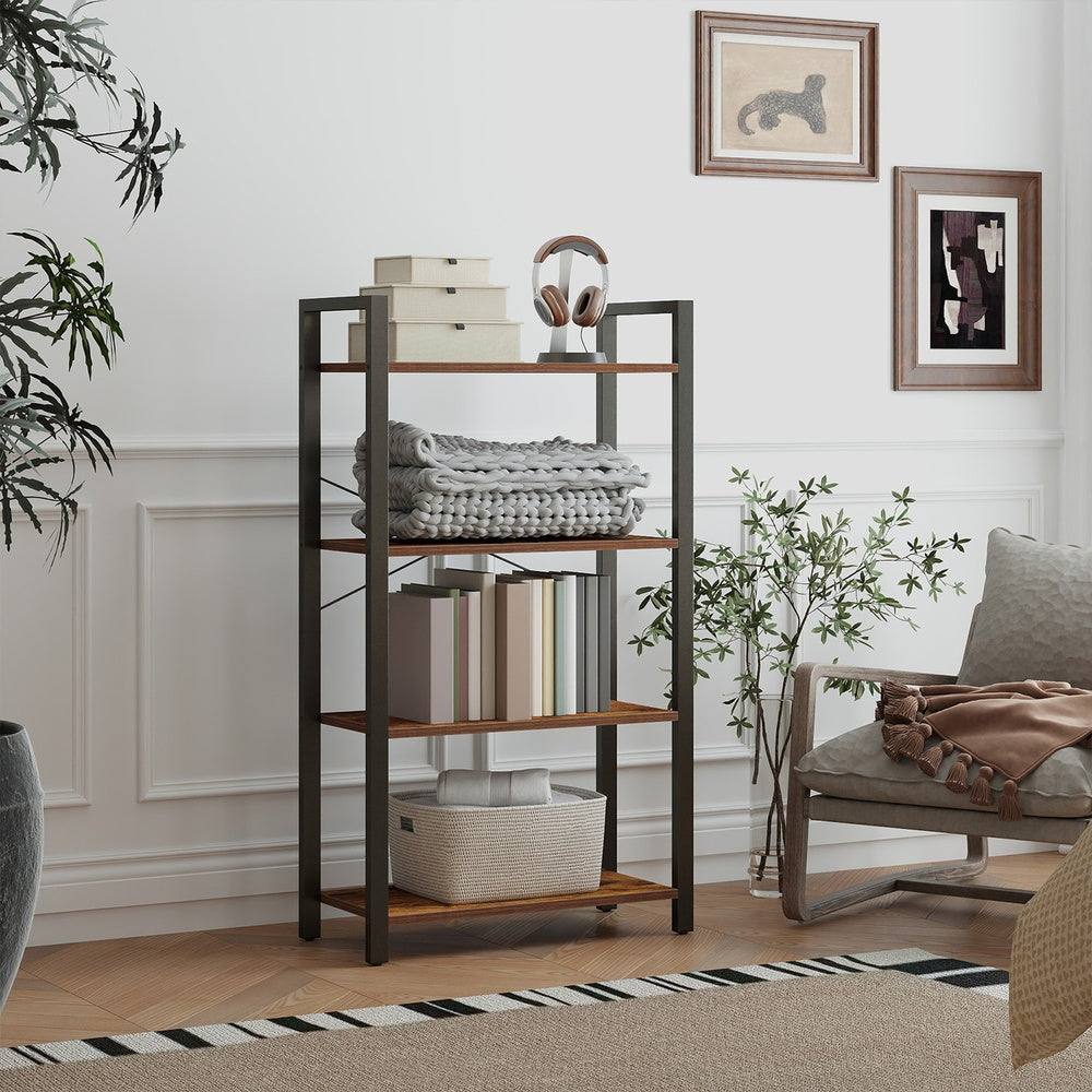Regal, Bücherregal, mit 4 Ebenen