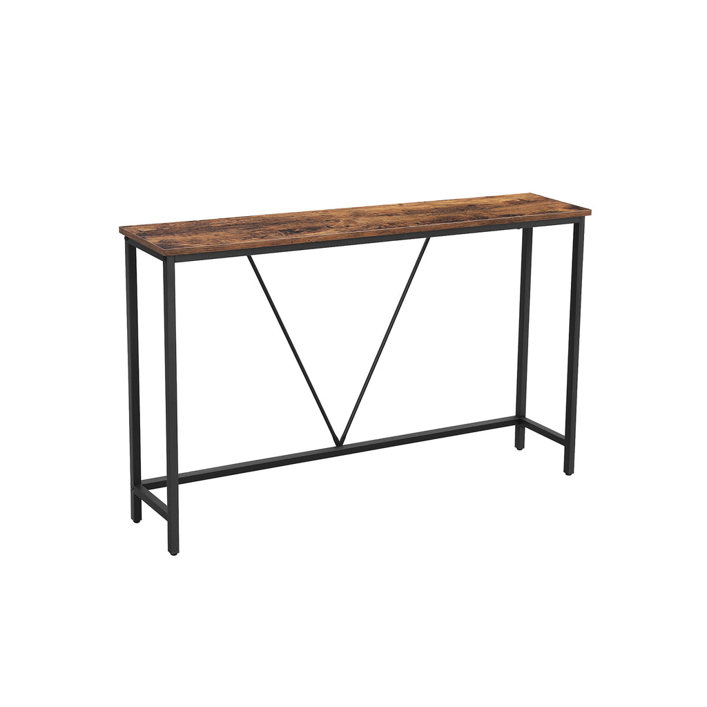 Konsolentisch, Flurtisch, Beistelltisch, Eingangsbereich, Wohnzimmer, stabiles Stahlgestell