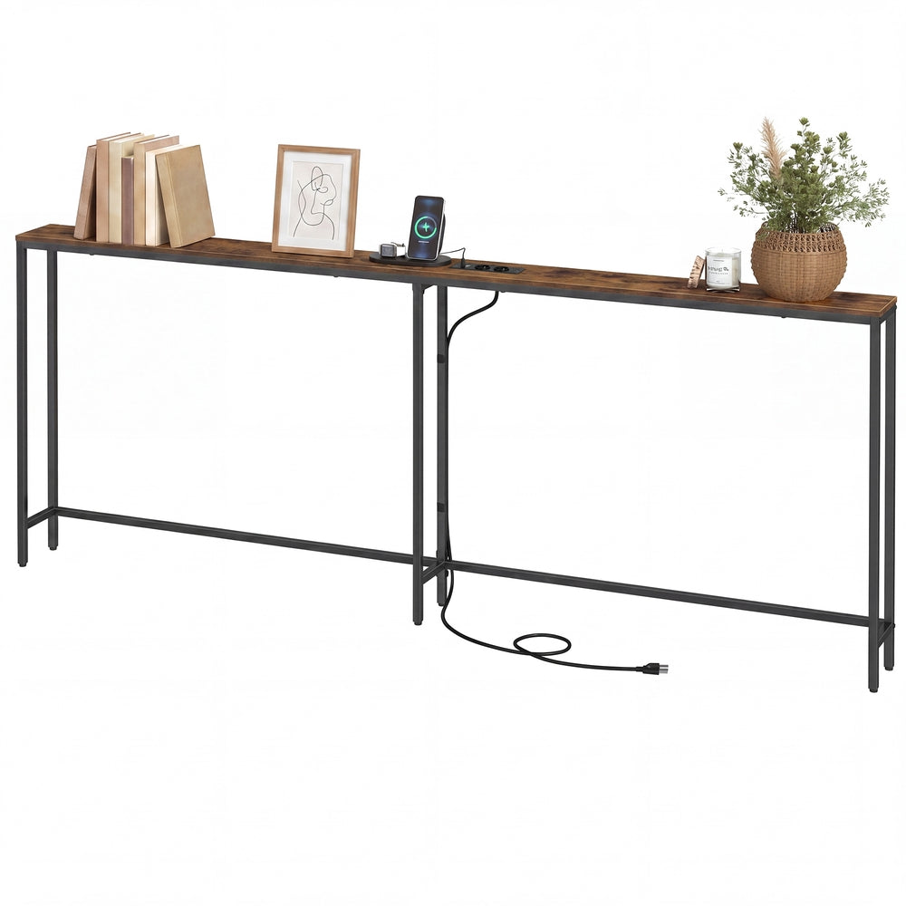 Sofatisch, Konsolentisch, Flurtisch, schmal