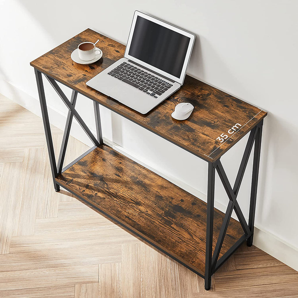 Industrie-Design Sofatisch mit Metallgestell