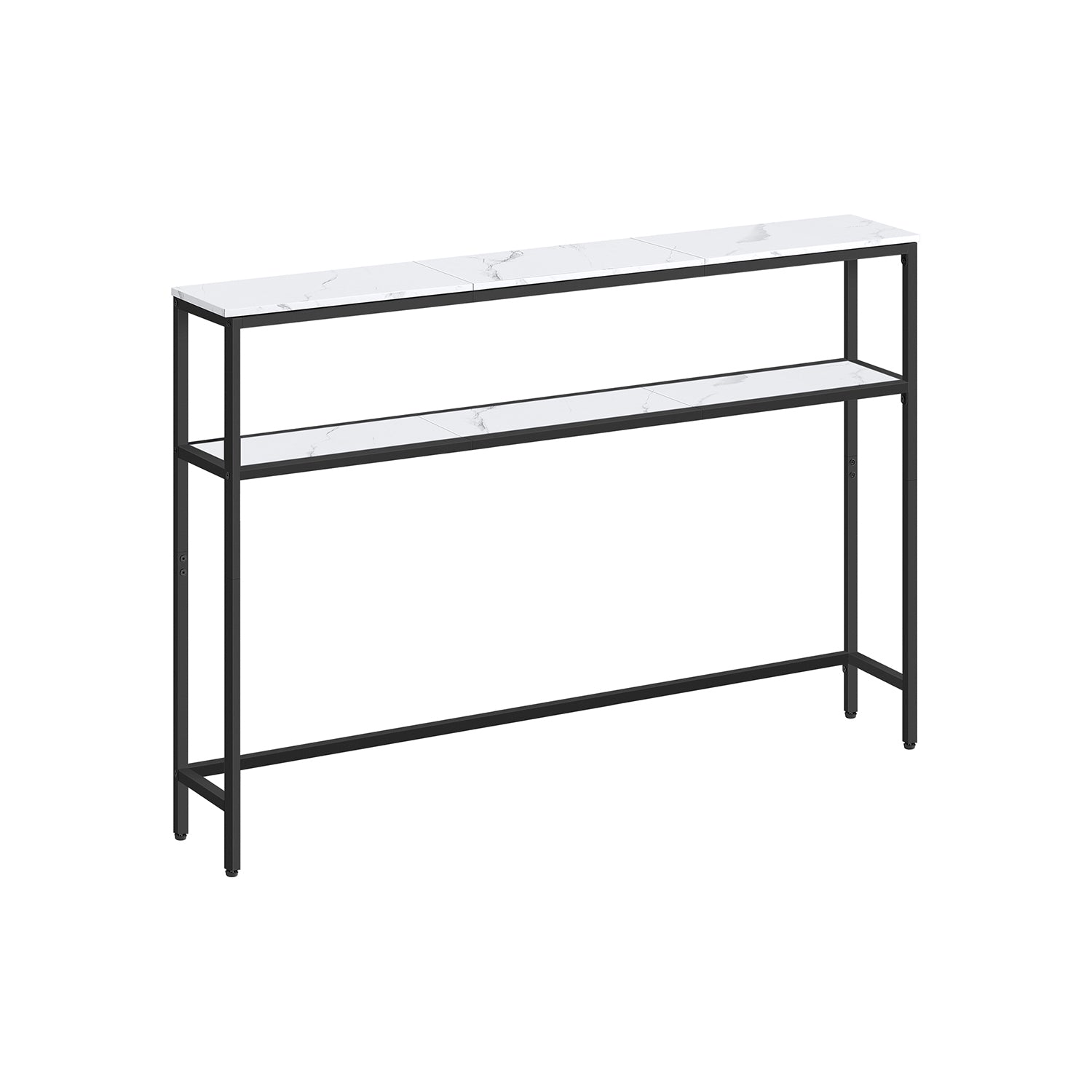 Konsolentisch mit 2 Ablagen 20 x 120 x 80 cm