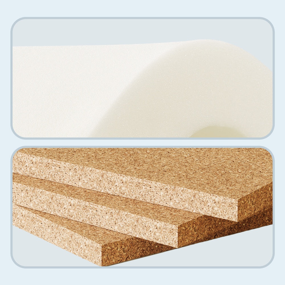 Sitzhocker, Fußhocker, Fleece, Hocker, dicke Polsterung