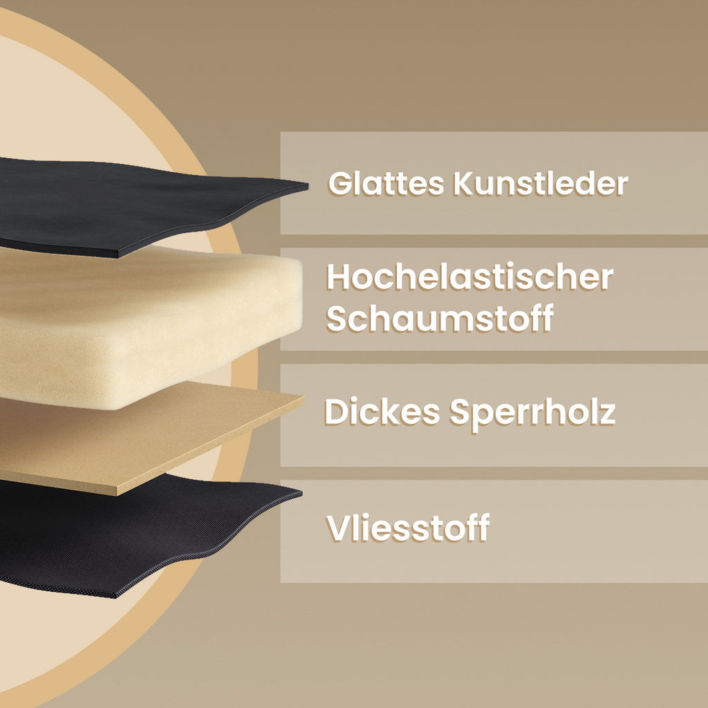 Sitzhocker, Sitzbank mit Stauraum, Sitztruhe