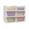 6er Set Stapelbare Schrank Organizer
