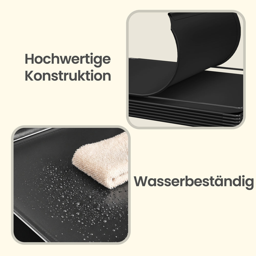 Schuhregal, Regalsystem mit 9 Würfeln, Kleiderschrank aus Kunststoff