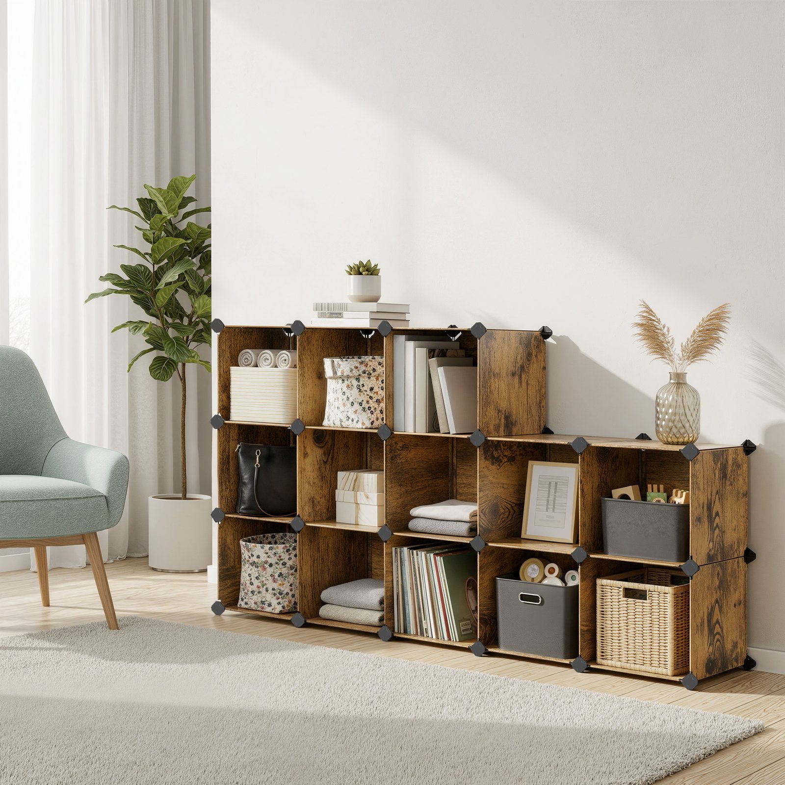 Schuhregal, Regalsystem, Steckregal