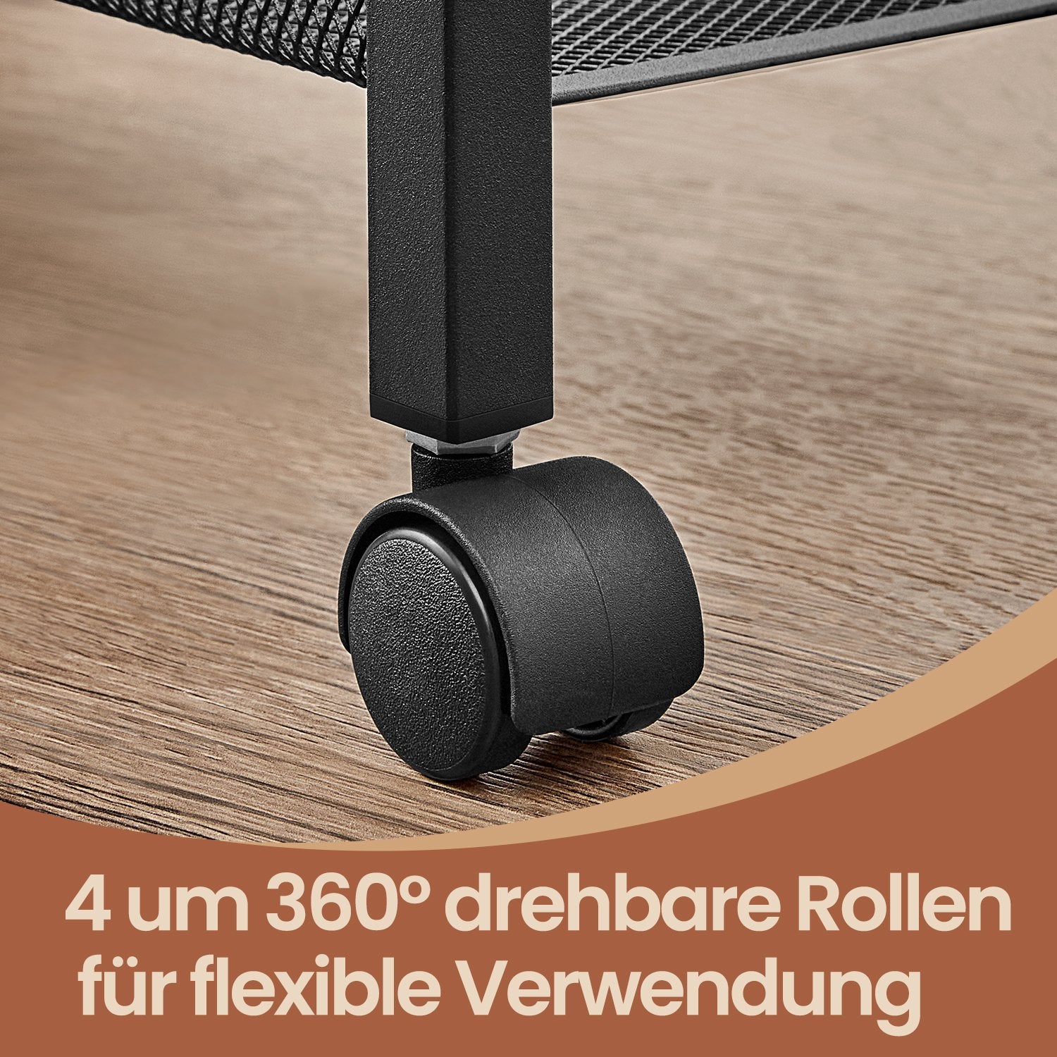 Rollwagen 5 Ebenen, Küchenwagen schmal, Nischenregal