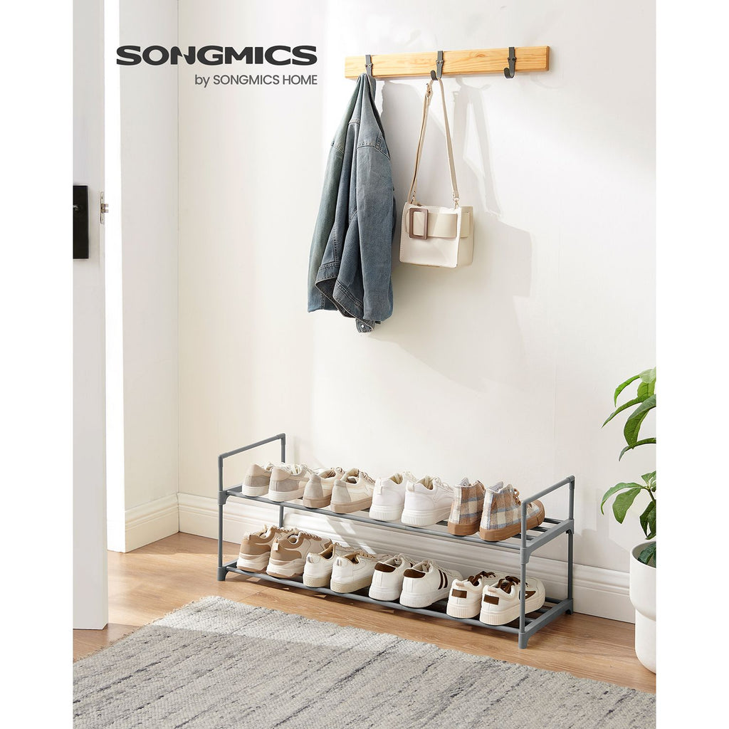 Schuhregal mit 2 Ebenen