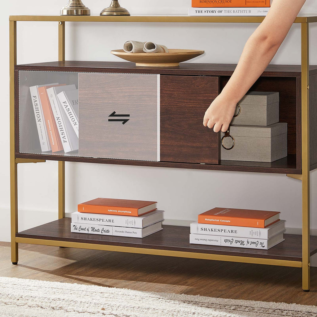 Küchenschrank mit Glasplatte