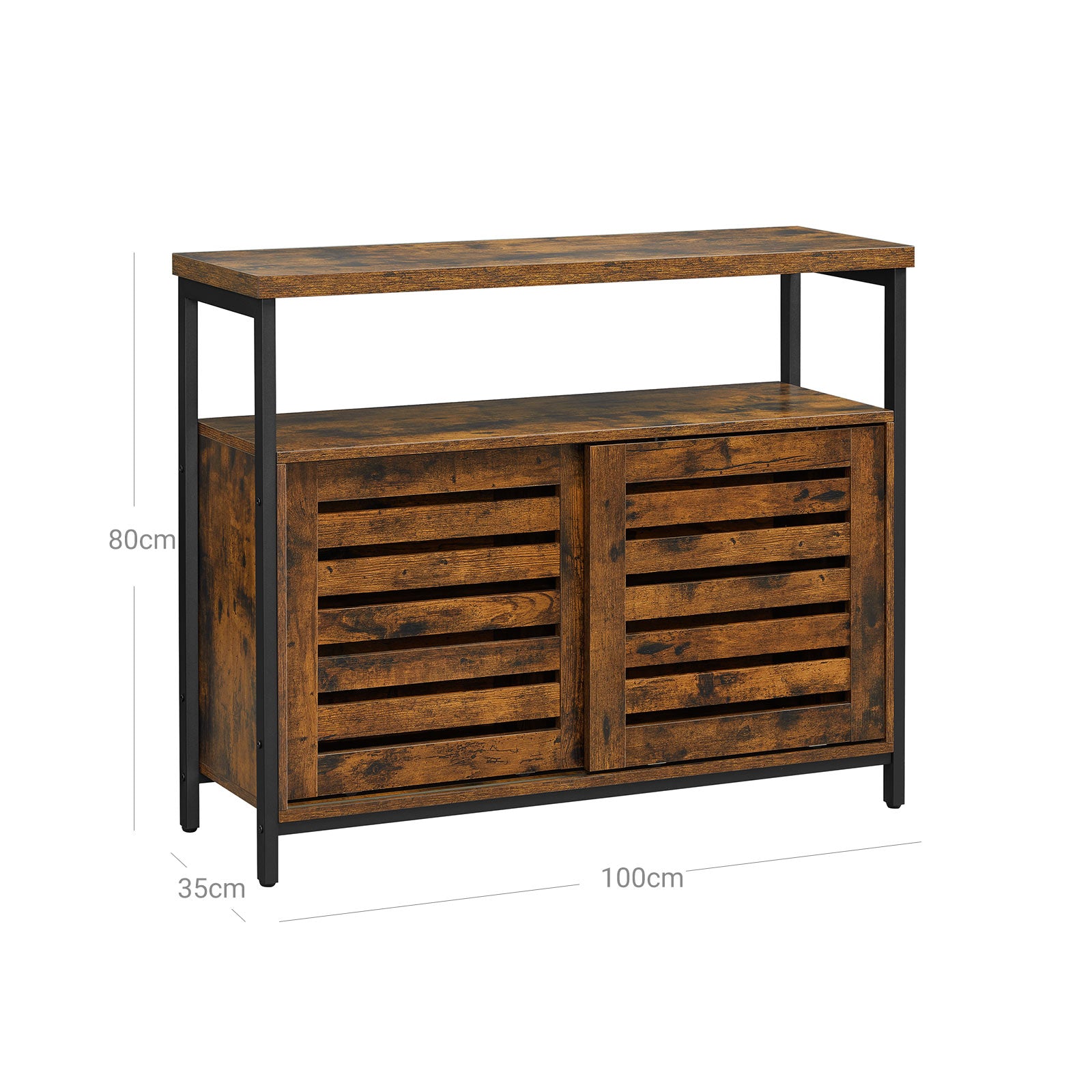 Sideboard mit 2 Schiebetüren