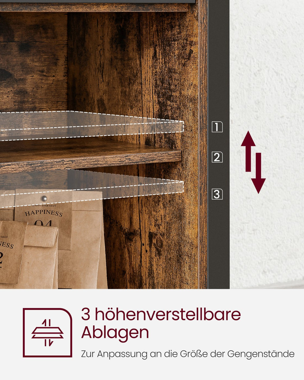 Sideboard mit 2 Schiebetüren