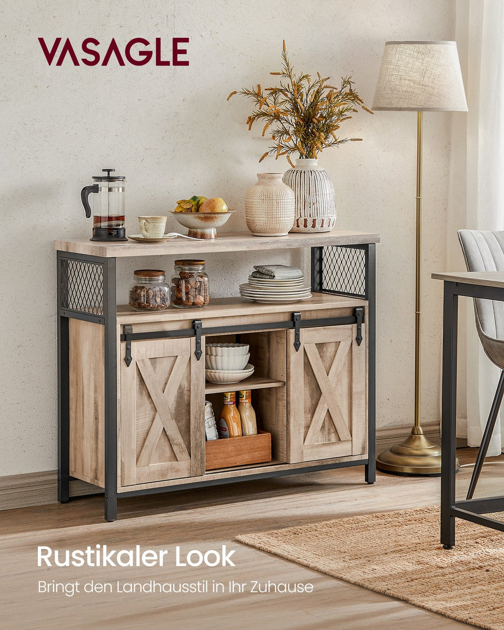 Sideboard mit Schiebetüren