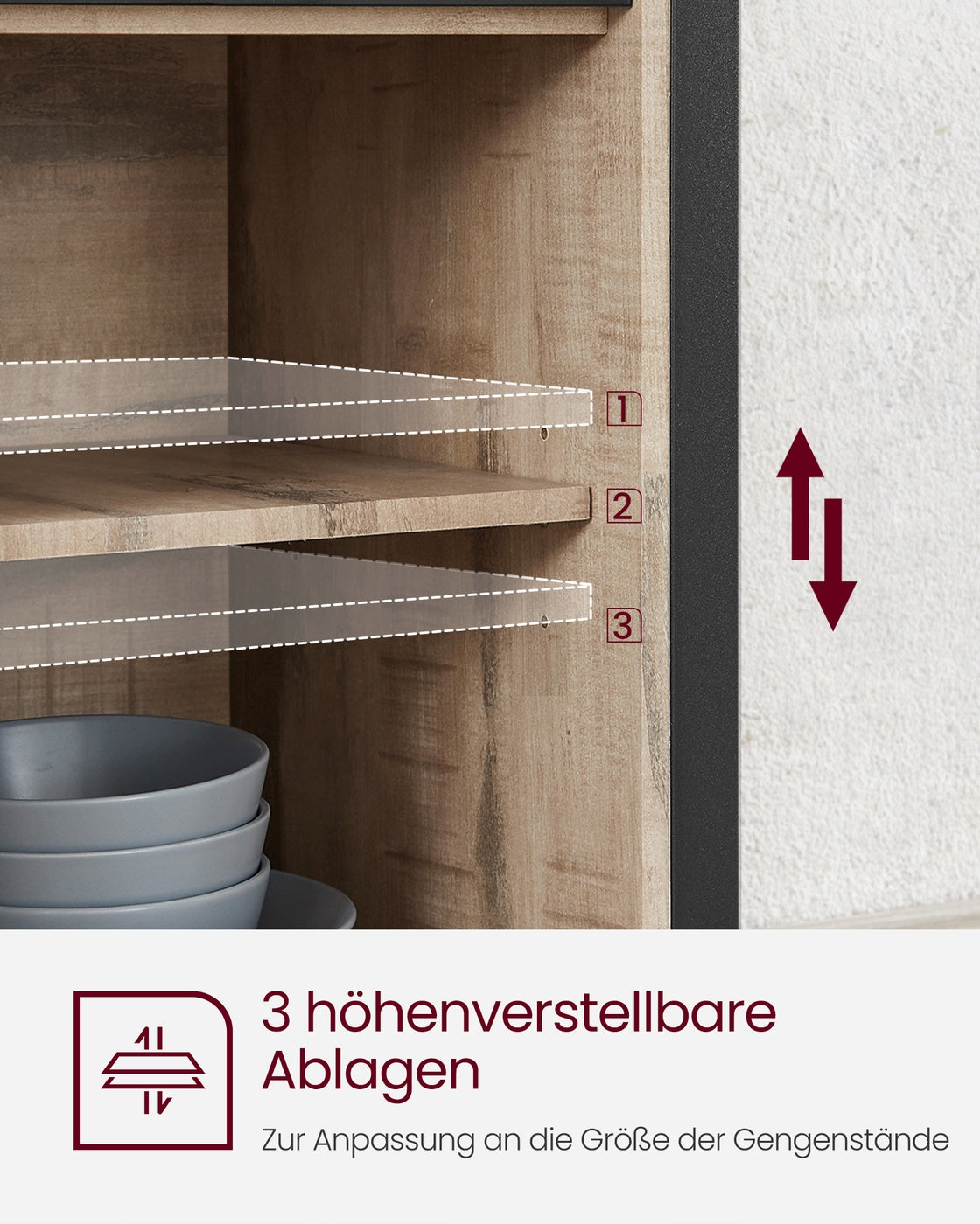 Sideboard mit Schiebetüren
