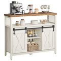 Sideboard mit Schiebetüren und Ablagen