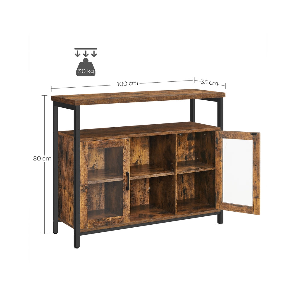 Sideboard mit Glastüren