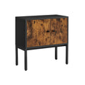 Sideboard vintagebraun-schwarz
