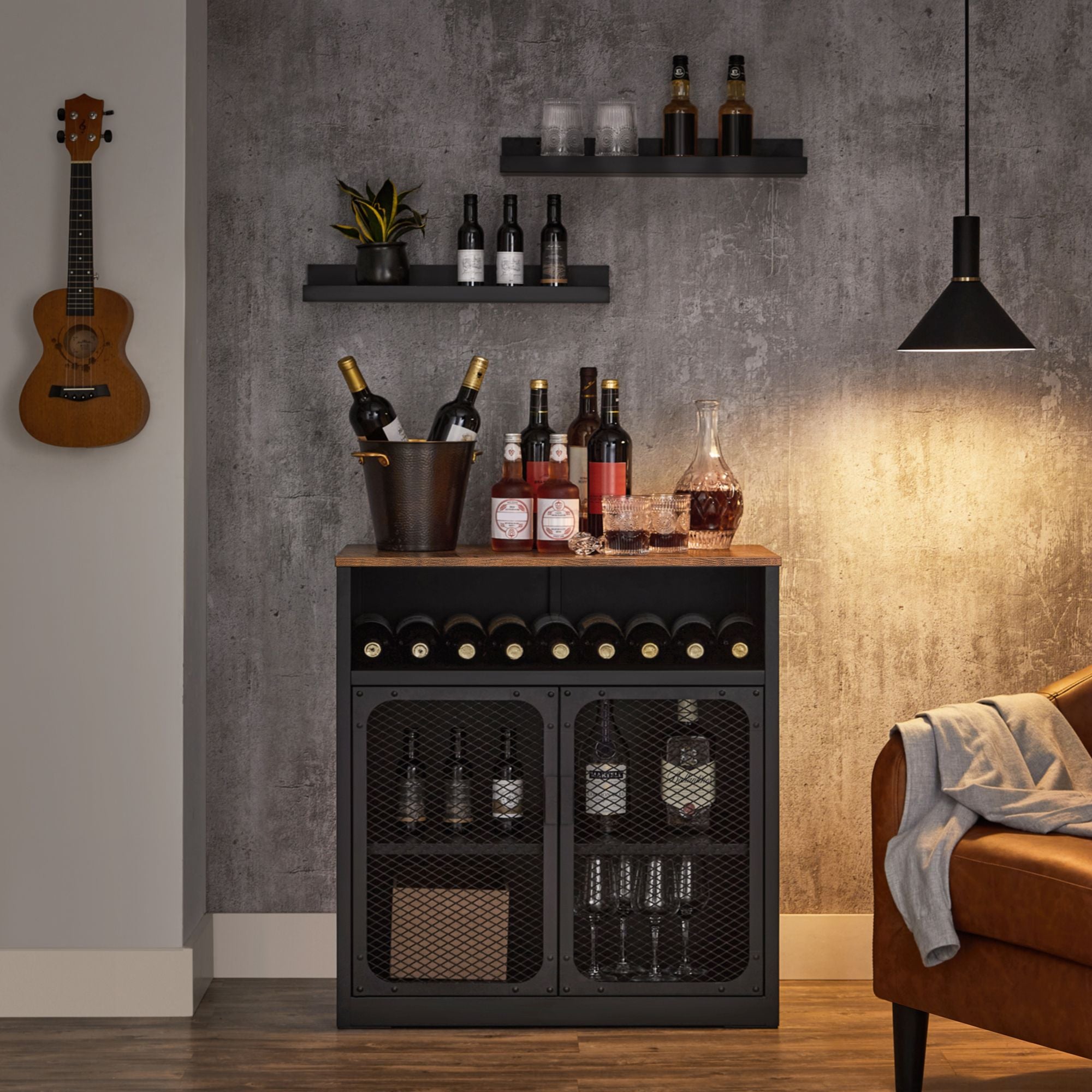 Sideboard mit verstellbarer Ablage
