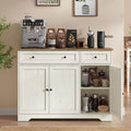 Küchenschrank vintageweiß 40x106,8x80 cm Landhausstil 3 Türen
