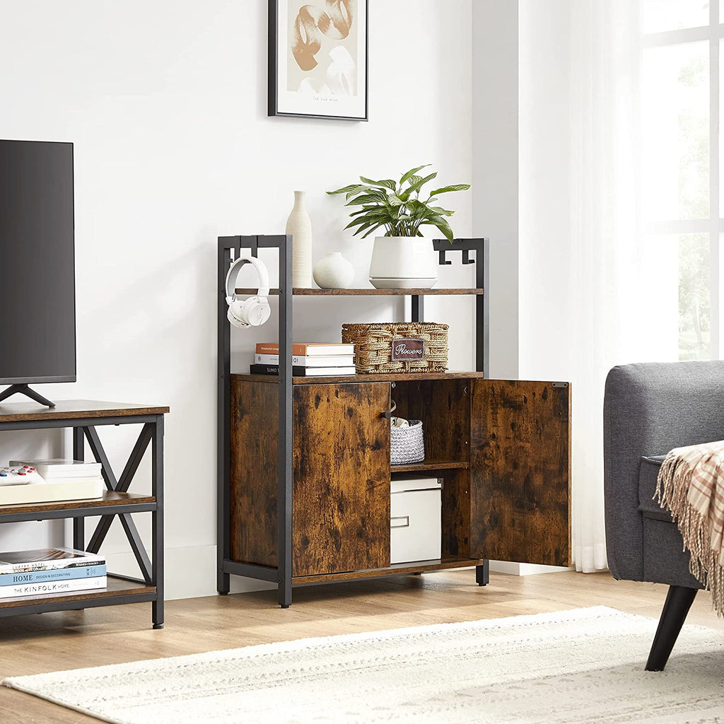 Industriestil Sideboard mit Ablage