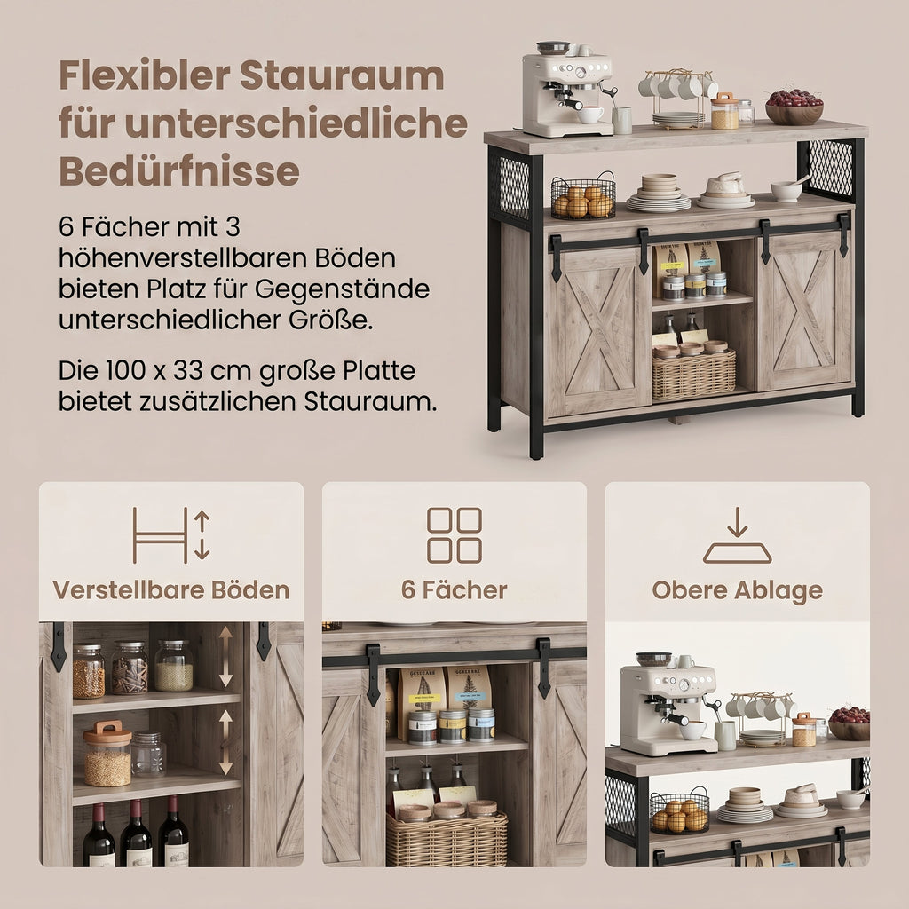 Sideboard, Küchenschrank, Aufbewahrungsschrank