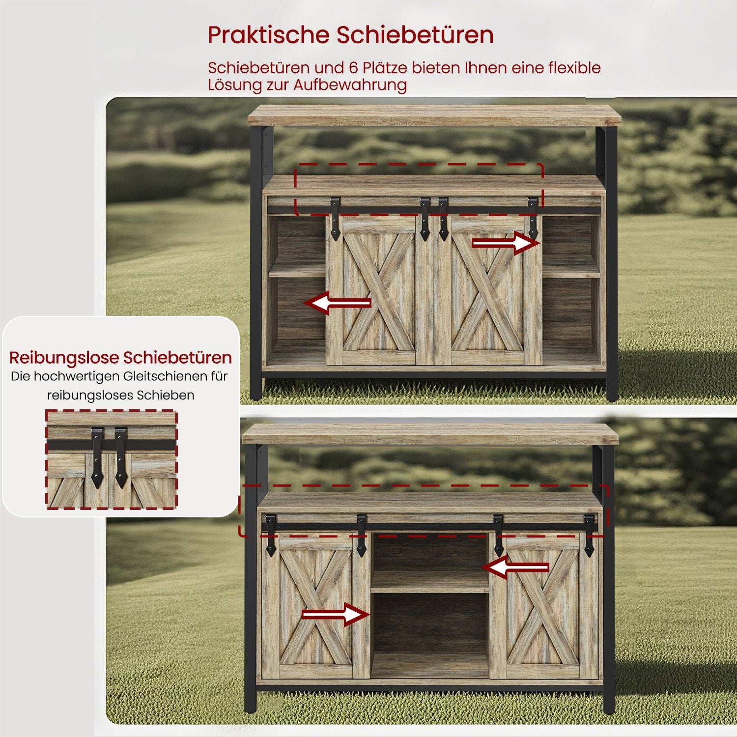 Sideboard, Küchenschrank, Aufbewahrungsschrank