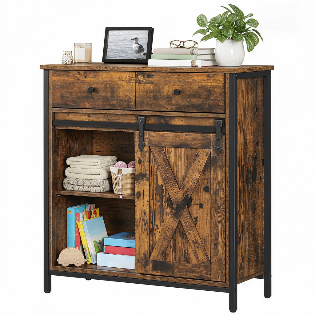 Küchenschrank, Sideboard, Schrank mit Schiebetür
