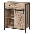 Sideboard mit Schiebetür, Aufbewahrungsschrank für Wohnzimmer, freistehender TV-Schrank