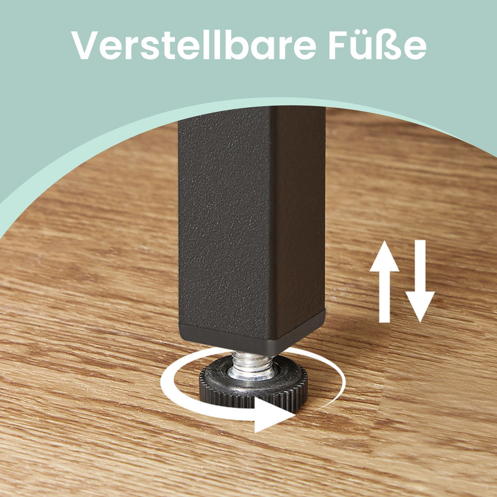 Sideboard, Aufbewahrungsschrank mit Doppeltür, Magnetverschluss