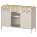 Sideboard, Aufbewahrungsschrank mit Doppeltür, Magnetverschluss