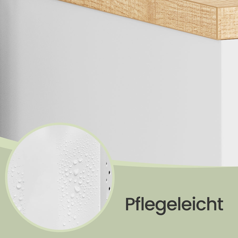 Sideboard, Aufbewahrungsschrank mit Doppeltür, Magnetverschluss