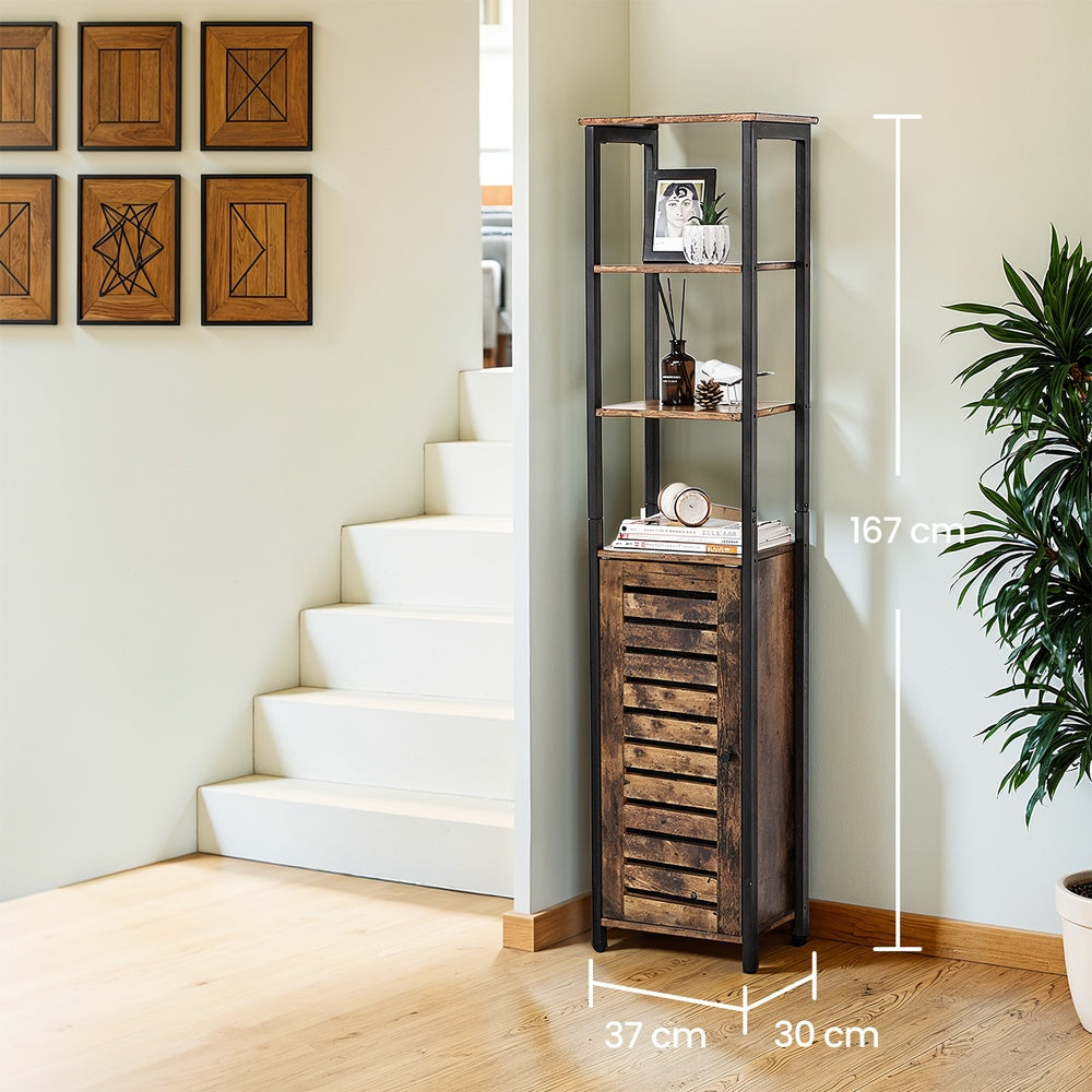 Hochschrank, schmaler Küchenschrank, Badezimmerschrank