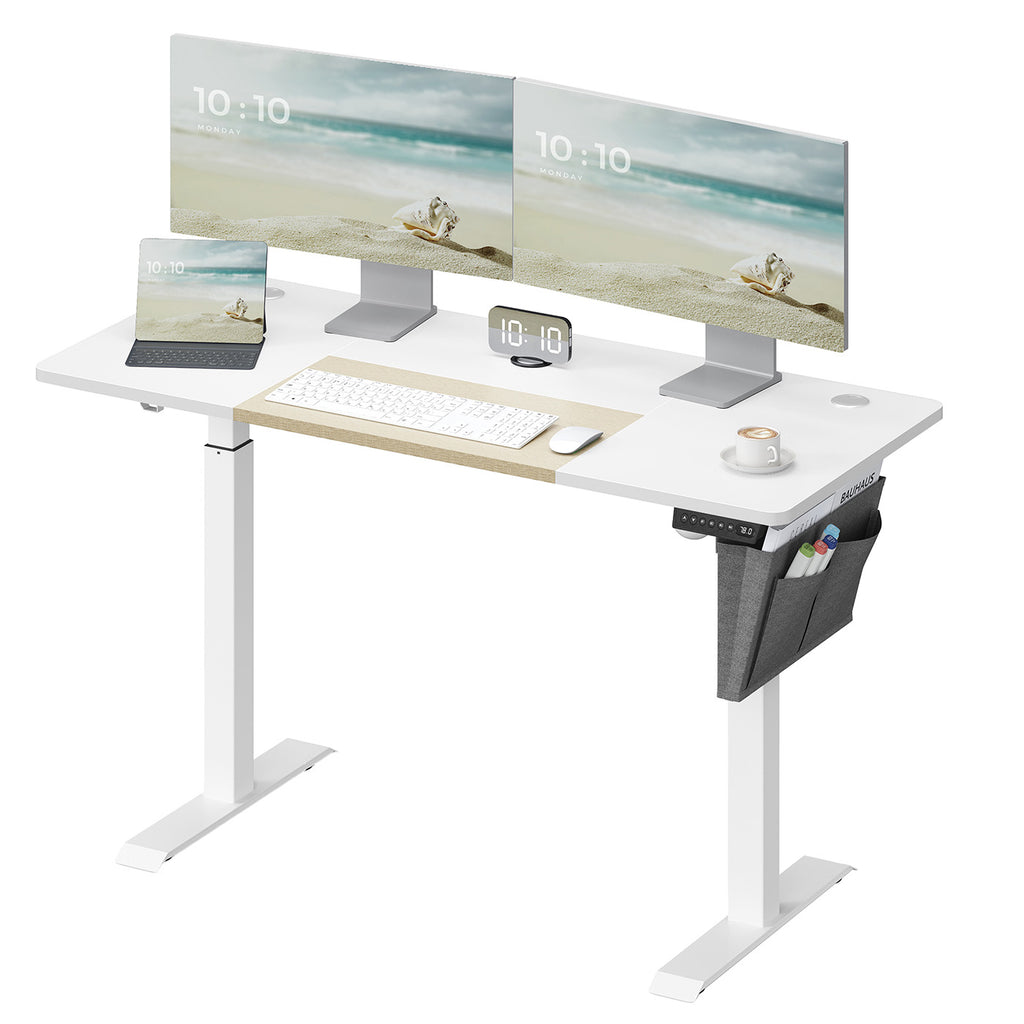 Höhenverstellbarer Schreibtisch mit 60 x 140 cm Platte