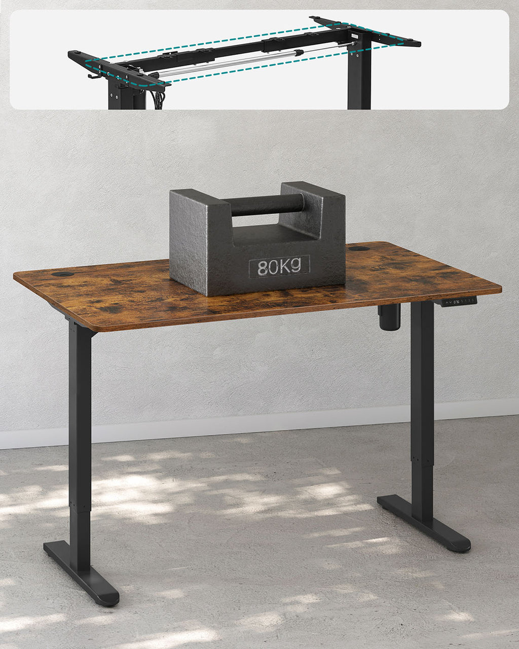 Höhenverstellbarer Schreibtisch elektrisch