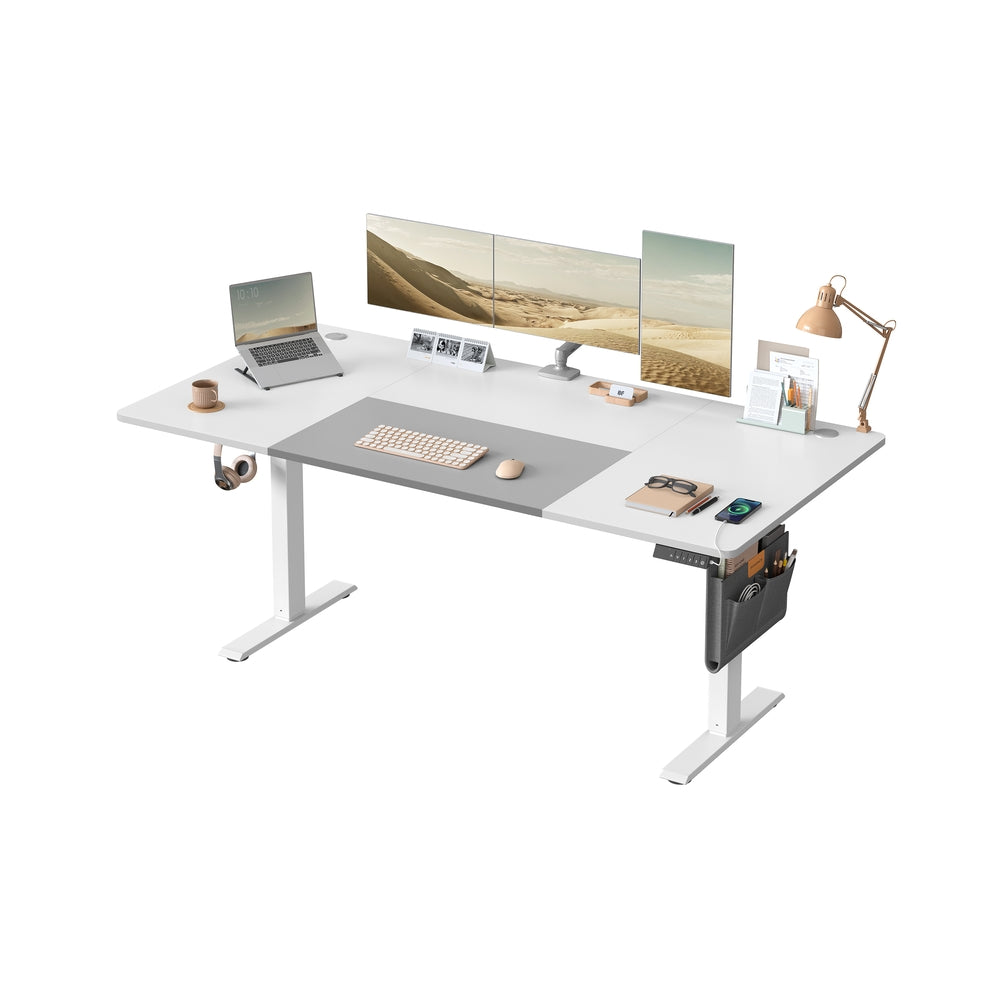 Höhenverstellbarer Schreibtisch elektrisch 180 x 80 cm