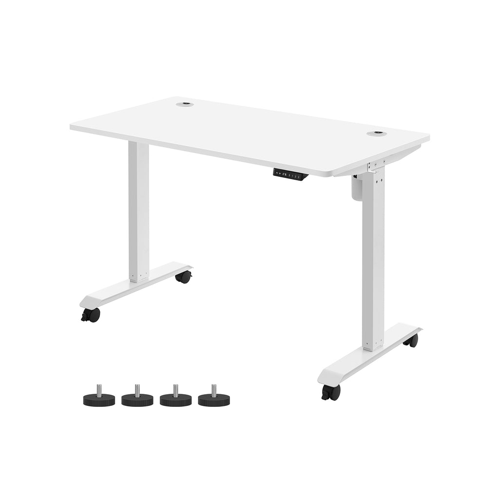 Höhenverstellbarer Schreibtisch mit Rollen