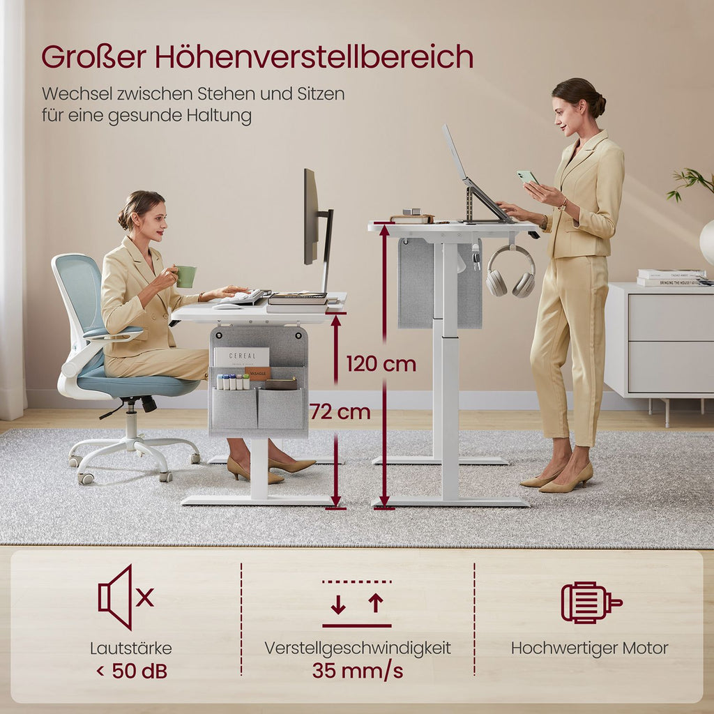 Höhenverstellbarer Schreibtisch elektrisch