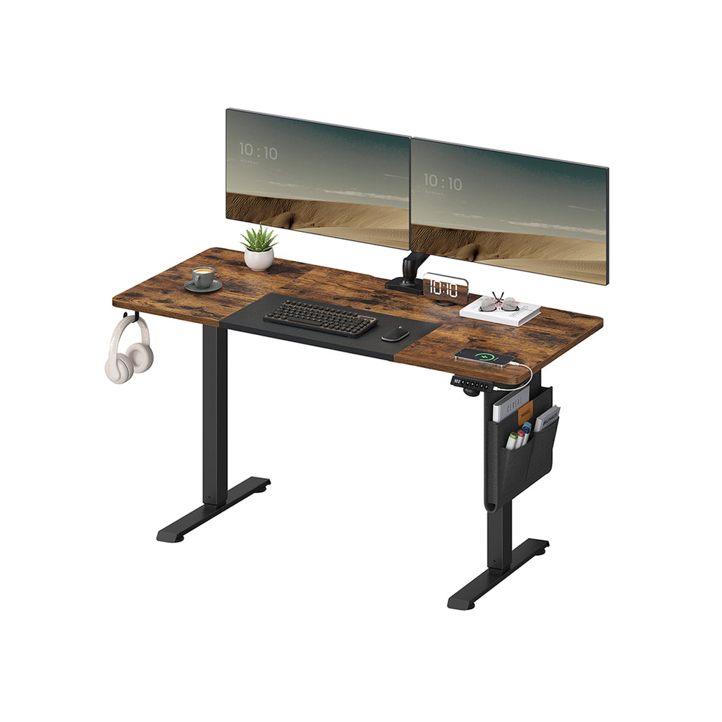Höhenverstellbarer Schreibtisch elektrisch 60 x 140 x (72-120) cm