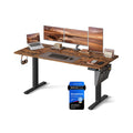 Höhenverstellbarer Schreibtisch elektrisch 70 x 160 x (72-120) cm