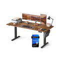 Höhenverstellbarer Schreibtisch elektrisch 180 x 80 x (72-120) cm