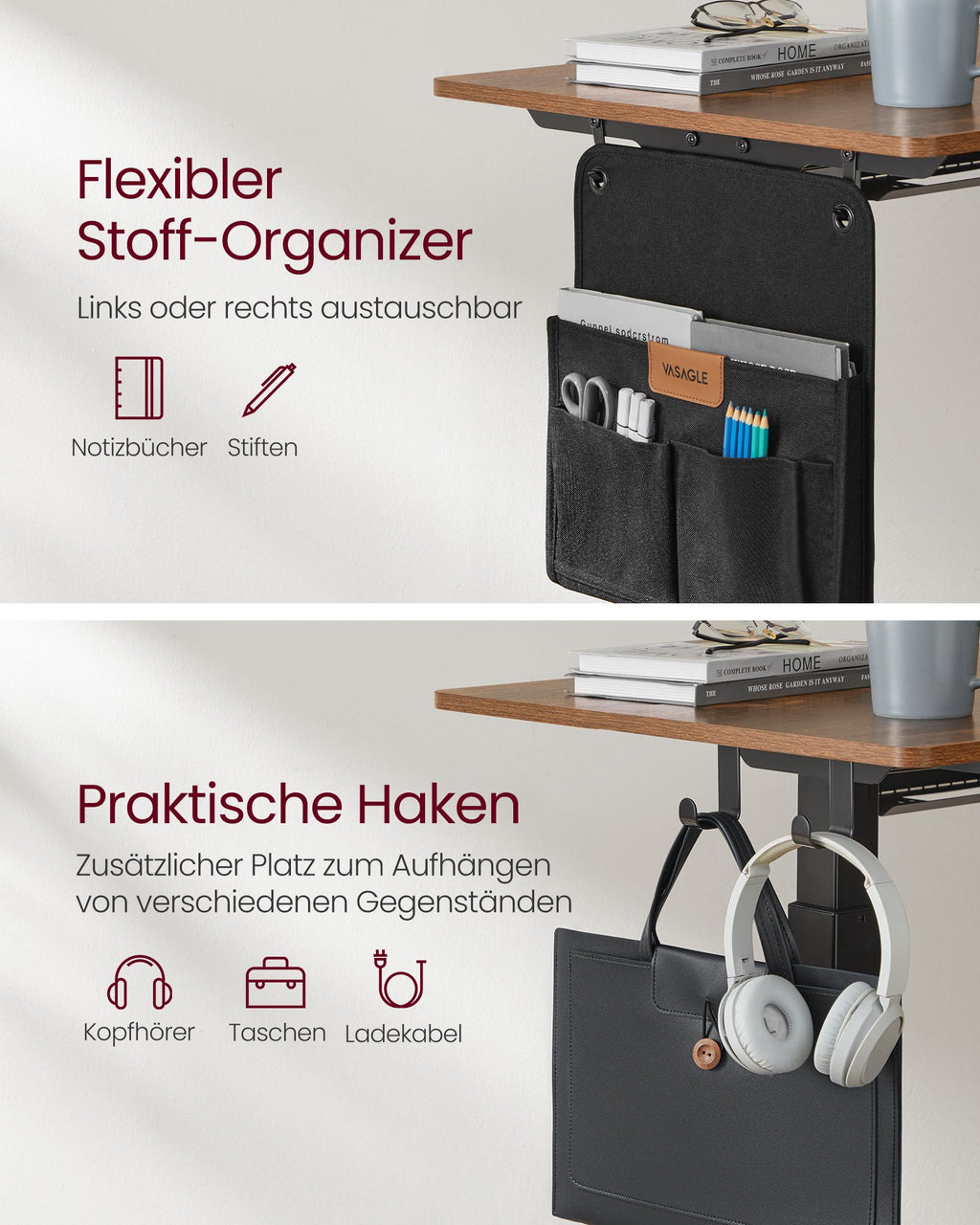Höhenverstellbarer Schreibtisch elektrisch