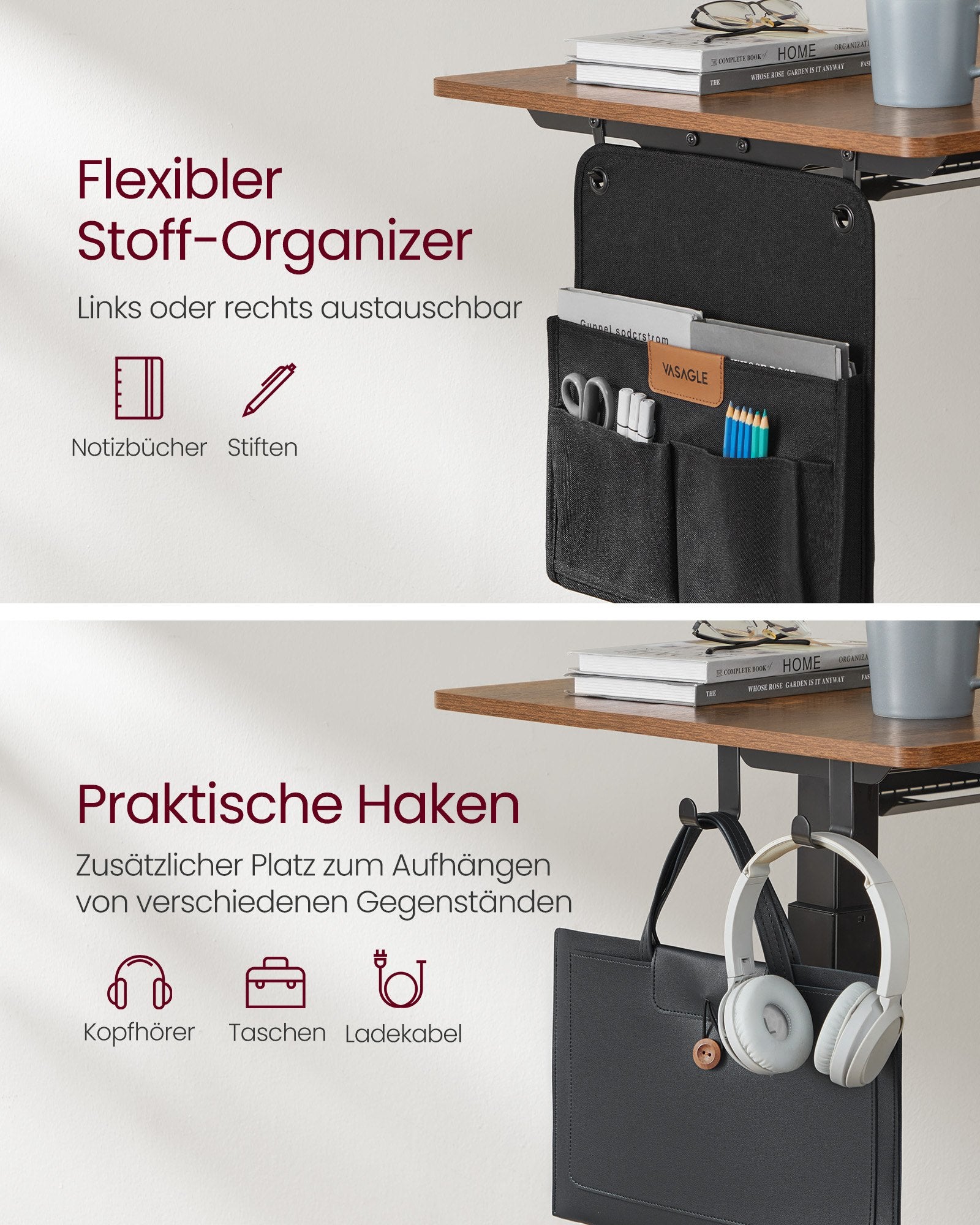 Höhenverstellbarer Schreibtisch elektrisch
